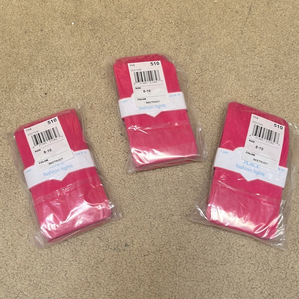 Pink tights | 3 for 12
